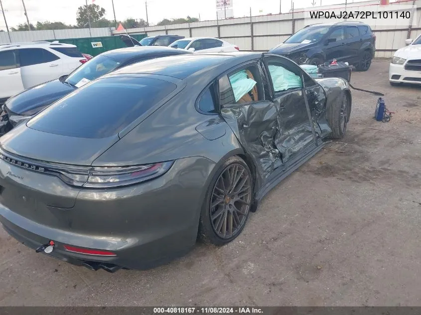 2023 Porsche Panamera 4/4 Platinum Edition/Platinum Edition VIN: WP0AJ2A72PL101140 Lot: 40818167