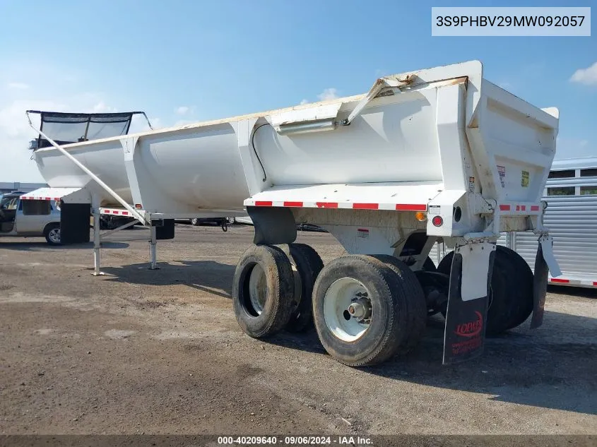 3S9PHBV29MW092057 2021 Puma 32' Dump Semi-Trailer