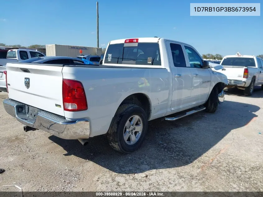 1D7RB1GP3BS673954 2011 Ram Ram 1500 Slt