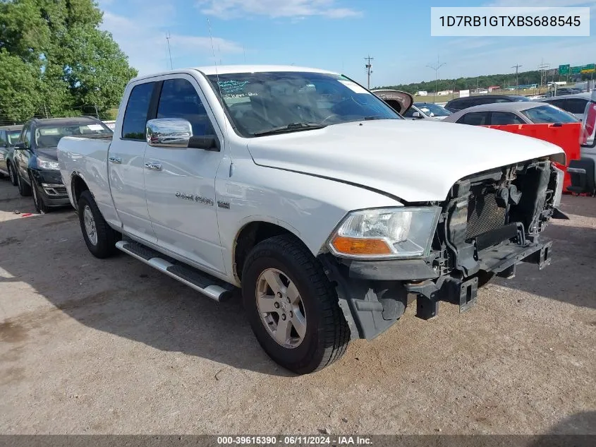 2011 Ram Ram 1500 Slt VIN: 1D7RB1GTXBS688545 Lot: 39615390