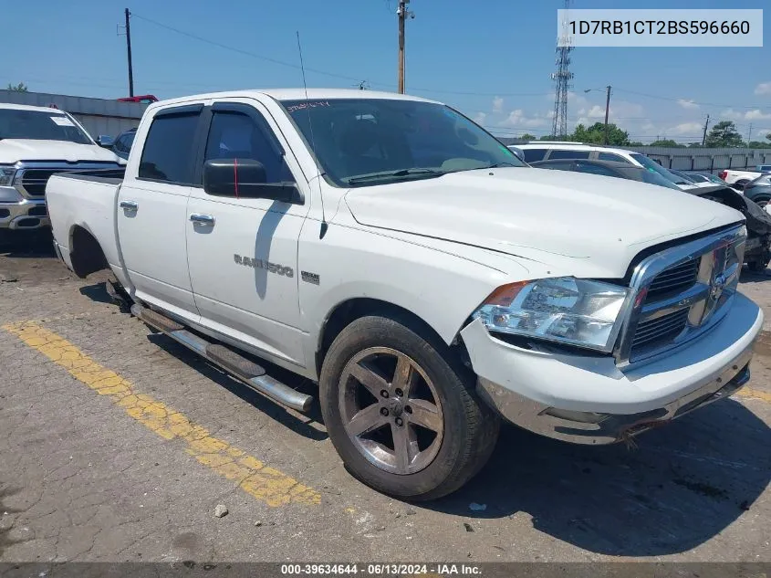 2011 Ram Ram 1500 Slt VIN: 1D7RB1CT2BS596660 Lot: 39634644