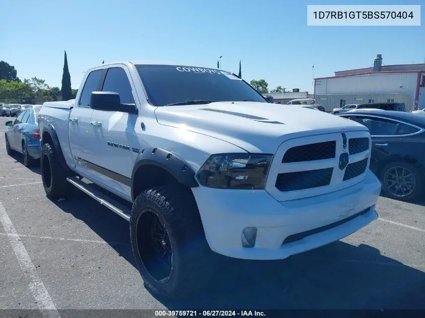 1D7RB1GT5BS570404 2011 Ram Ram 1500 Slt