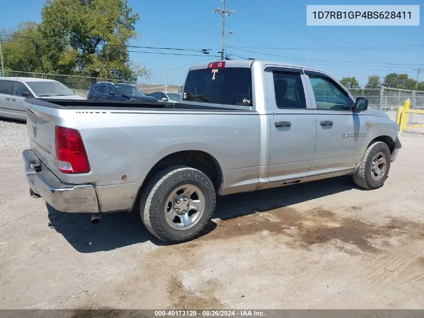 2011 Ram Ram 1500 St VIN: 1D7RB1GP4BS628411 Lot: 40173120