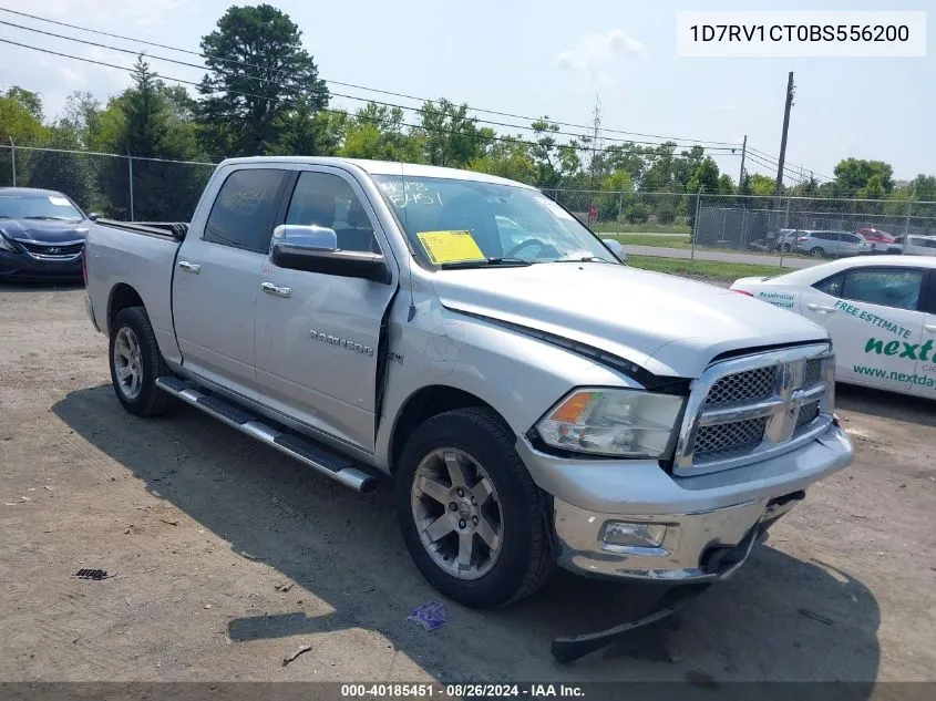 2011 Ram Ram 1500 Laramie VIN: 1D7RV1CT0BS556200 Lot: 40185451