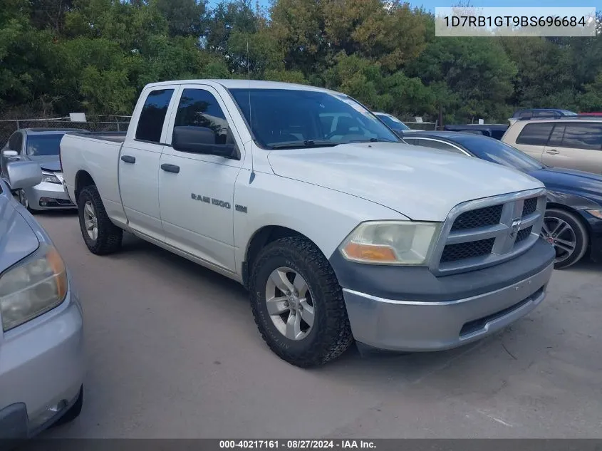 2011 Ram Ram 1500 St VIN: 1D7RB1GT9BS696684 Lot: 40217161