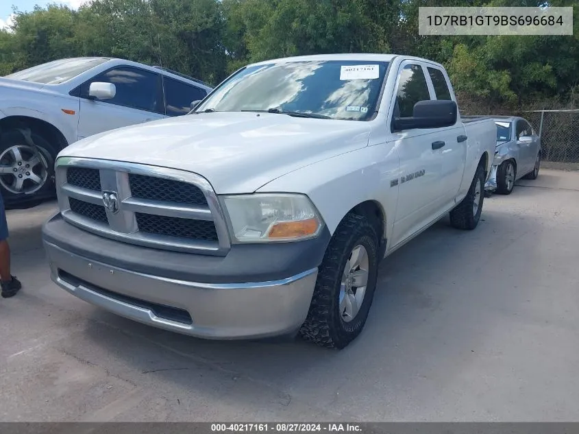 2011 Ram Ram 1500 St VIN: 1D7RB1GT9BS696684 Lot: 40217161