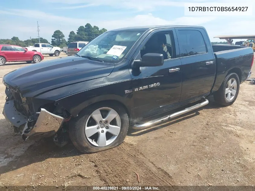 2011 Ram Ram 1500 Slt VIN: 1D7RB1CT0BS654927 Lot: 40239821