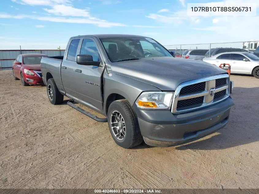 2011 Ram Ram 1500 St VIN: 1D7RB1GT8BS506731 Lot: 40246603