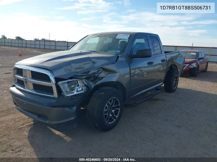 1D7RB1GT8BS506731 2011 Ram Ram 1500 St