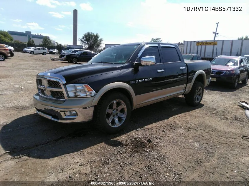 2011 Ram Ram 1500 Laramie/Laramie Longhorn/Slt/Sport/St VIN: 1D7RV1CT4BS571332 Lot: 40275963