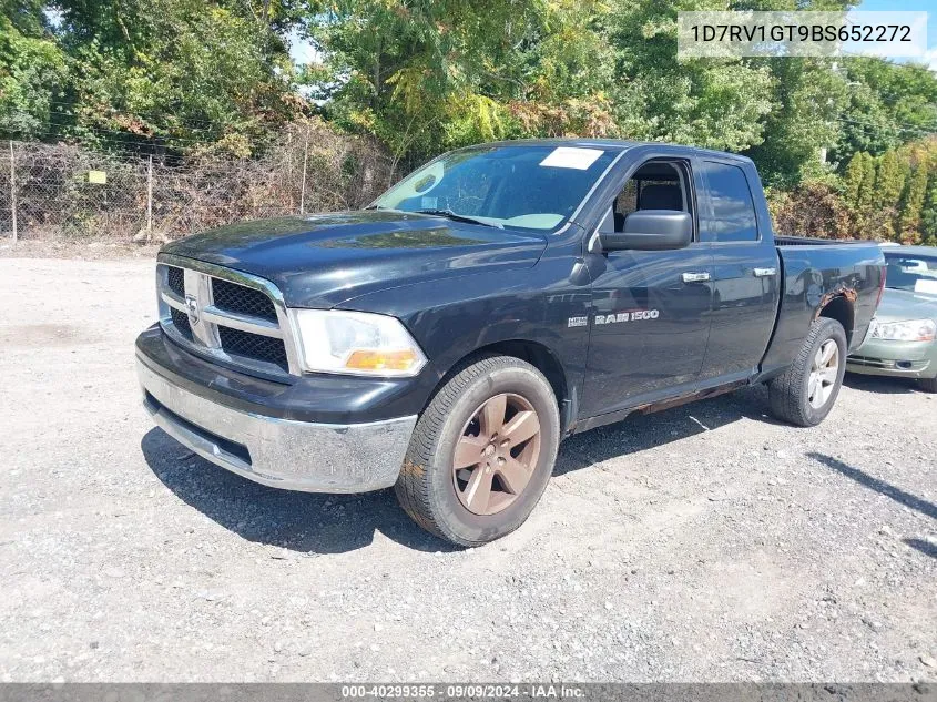 2011 Ram Ram 1500 Slt VIN: 1D7RV1GT9BS652272 Lot: 40299355