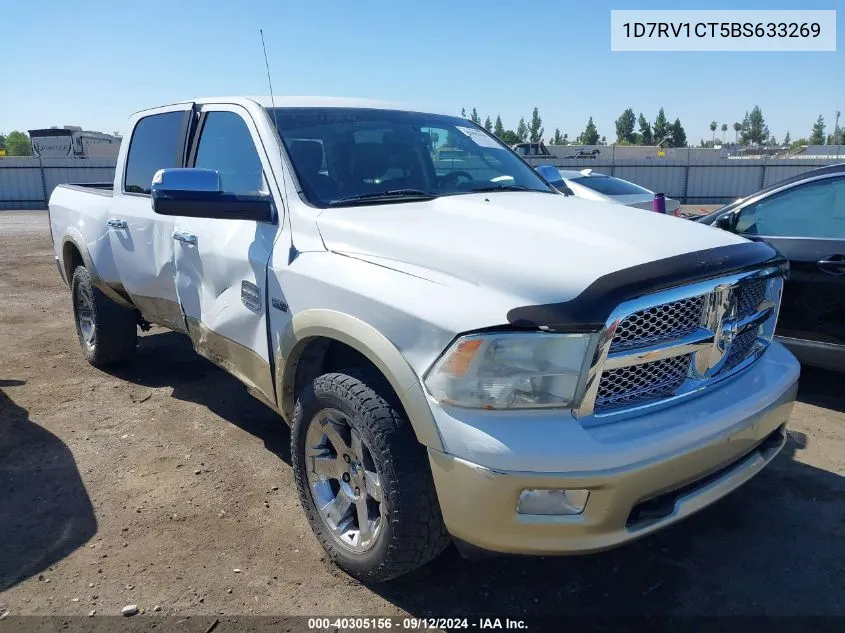 1D7RV1CT5BS633269 2011 Ram Ram 1500 Laramie Longhorn