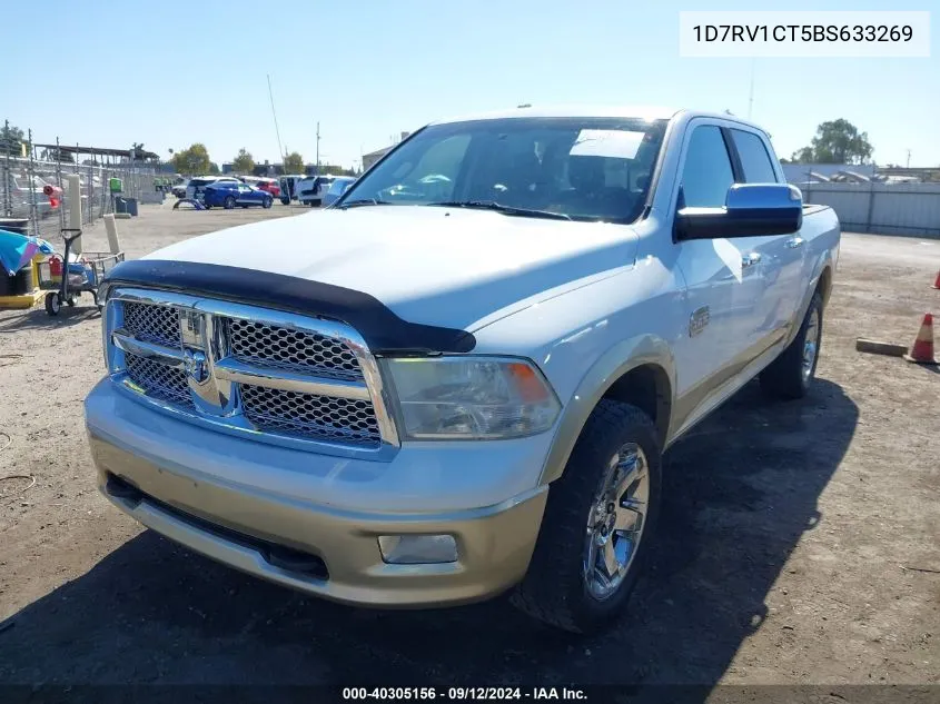 1D7RV1CT5BS633269 2011 Ram Ram 1500 Laramie Longhorn