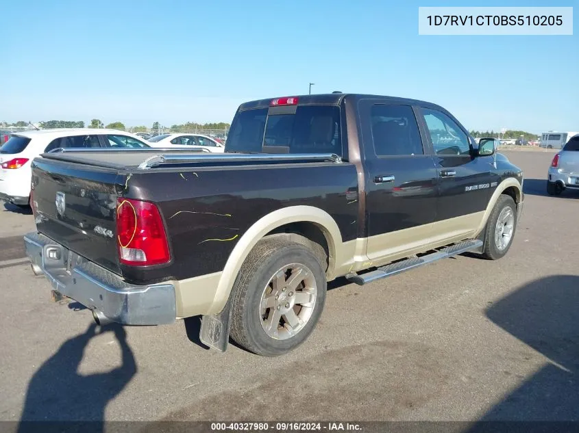 1D7RV1CT0BS510205 2011 Ram Ram 1500