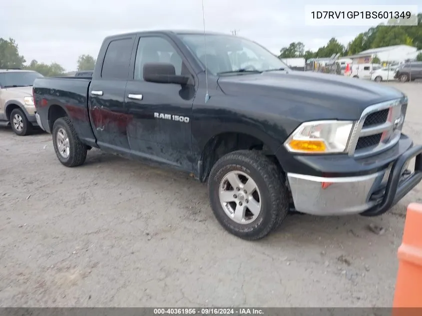 2011 Ram Ram 1500 Slt VIN: 1D7RV1GP1BS601349 Lot: 40361956