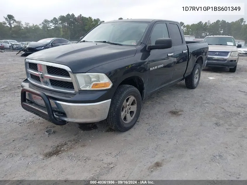 2011 Ram Ram 1500 Slt VIN: 1D7RV1GP1BS601349 Lot: 40361956