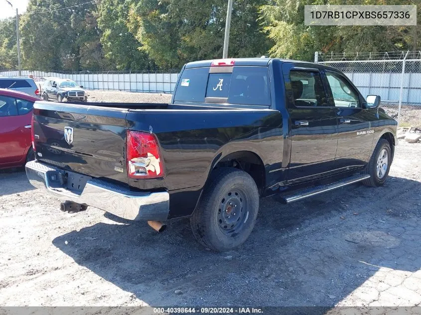 2011 Ram Ram 1500 Slt VIN: 1D7RB1CPXBS657336 Lot: 40398644