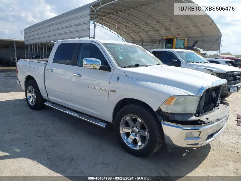 2011 Ram Ram 1500 Laramie VIN: 1D7RB1CTXBS506476 Lot: 40434769