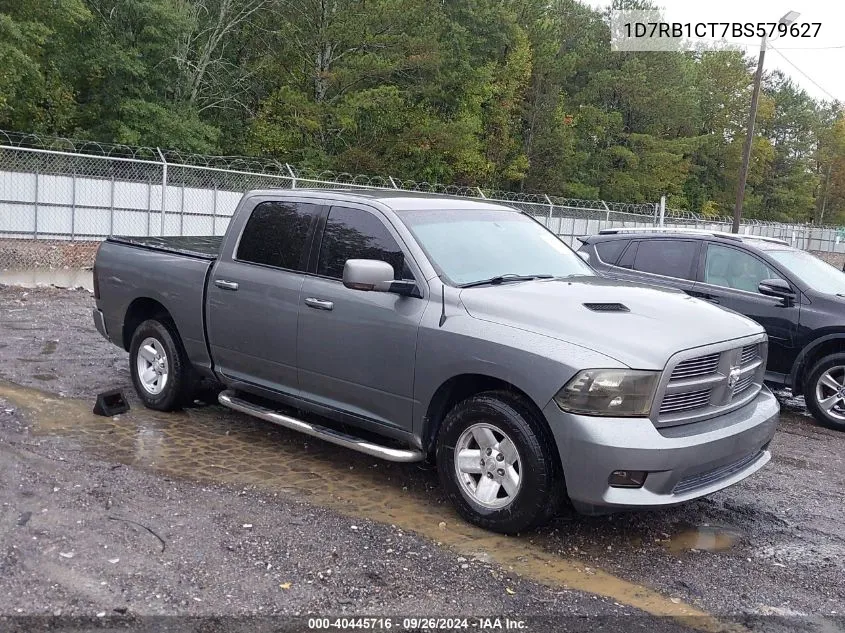 2011 Ram Ram 1500 Sport VIN: 1D7RB1CT7BS579627 Lot: 40445716