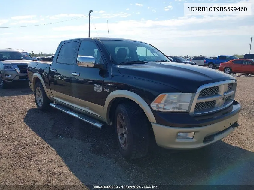 2011 Ram Ram 1500 Laramie Longhorn VIN: 1D7RB1CT9BS599460 Lot: 40465289