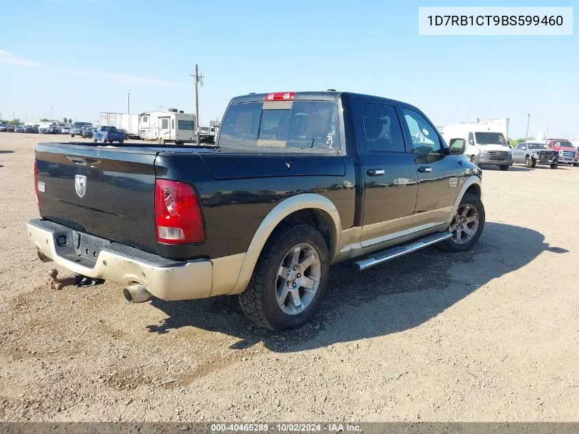 2011 Ram Ram 1500 Laramie Longhorn VIN: 1D7RB1CT9BS599460 Lot: 40465289