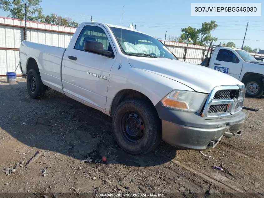 2011 Ram Ram 1500 St VIN: 3D7JV1EP6BG545030 Lot: 40495202