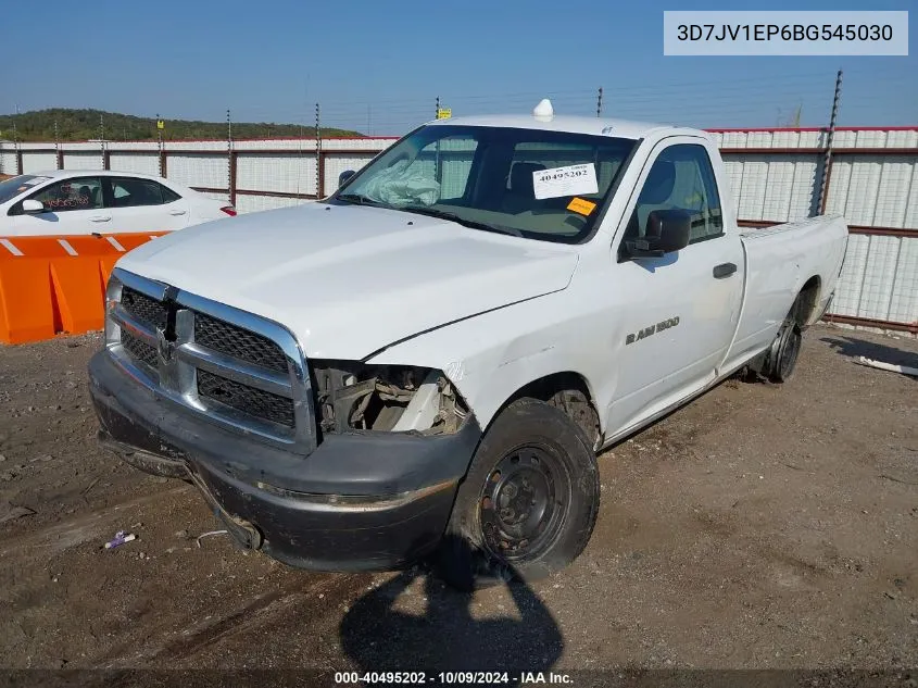 2011 Ram Ram 1500 St VIN: 3D7JV1EP6BG545030 Lot: 40495202