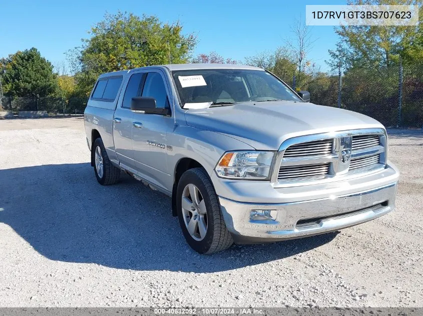 1D7RV1GT3BS707623 2011 Ram Ram 1500 Slt