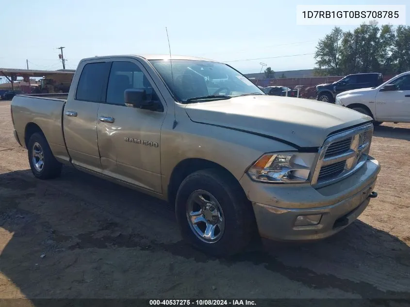 1D7RB1GT0BS708785 2011 Ram Ram 1500 Slt