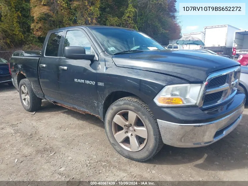 2011 Ram Ram 1500 Slt VIN: 1D7RV1GT9BS652272 Lot: 40567439