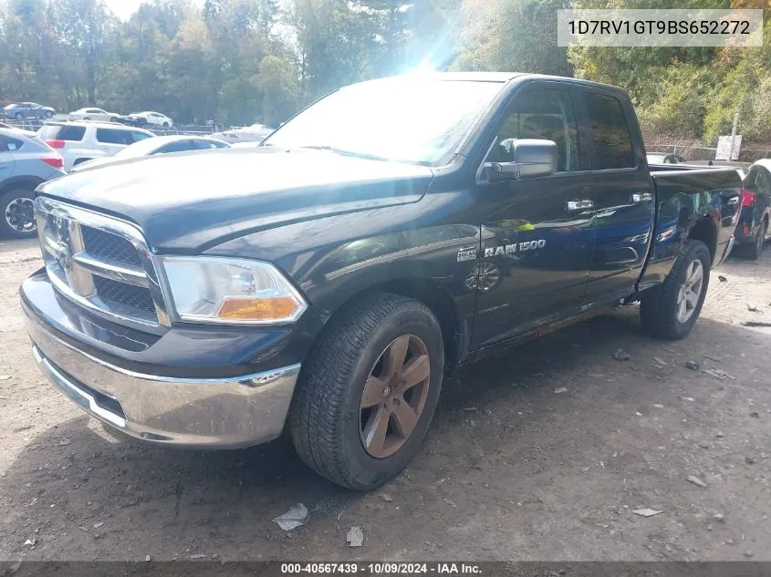 2011 Ram Ram 1500 Slt VIN: 1D7RV1GT9BS652272 Lot: 40567439