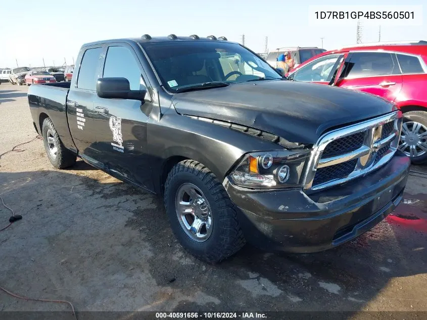 2011 Ram Ram 1500 St VIN: 1D7RB1GP4BS560501 Lot: 40591656