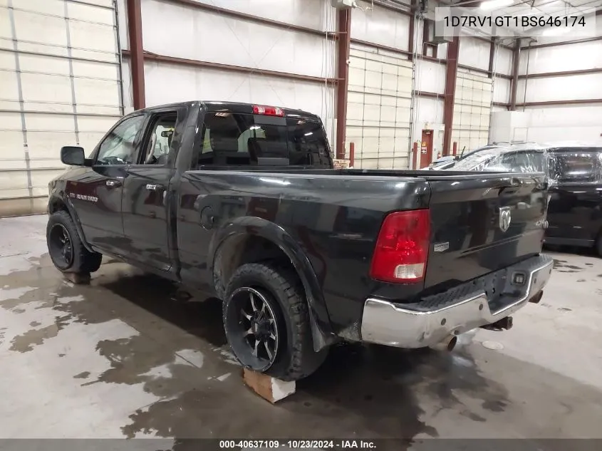 1D7RV1GT1BS646174 2011 Ram Ram 1500 Laramie