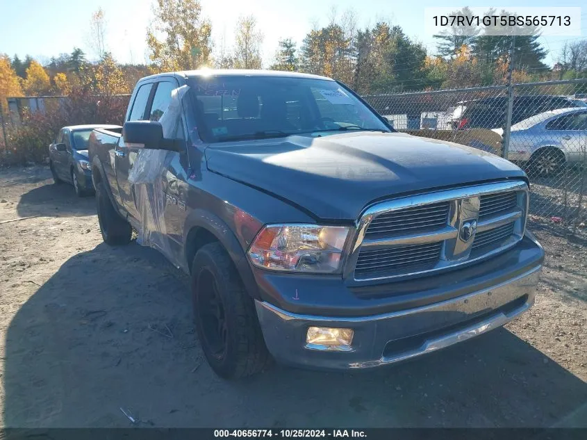 2011 Ram Ram 1500 VIN: 1D7RV1GT5BS565713 Lot: 40656774