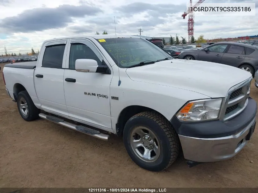 2012 Ram 1500 St VIN: 1C6RD7KT9CS335186 Lot: 12111316