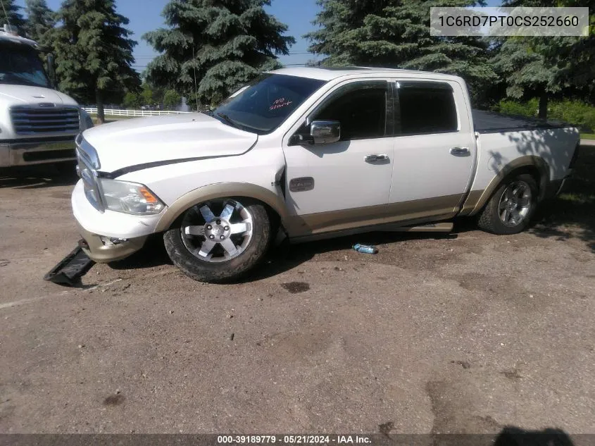 2012 Ram 1500 Laramie Longhorn Edition VIN: 1C6RD7PT0CS252660 Lot: 39189779