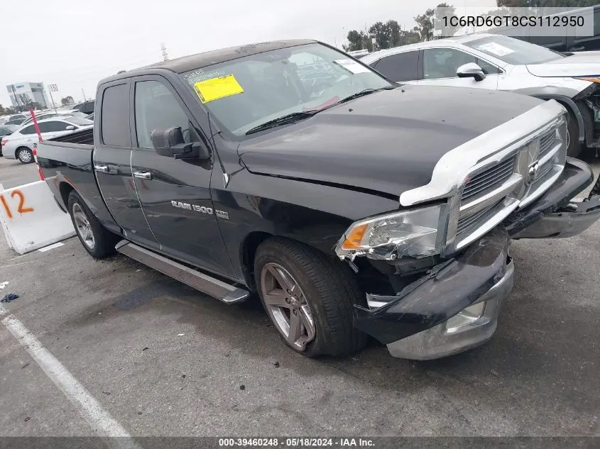 1C6RD6GT8CS112950 2012 Ram 1500 Slt