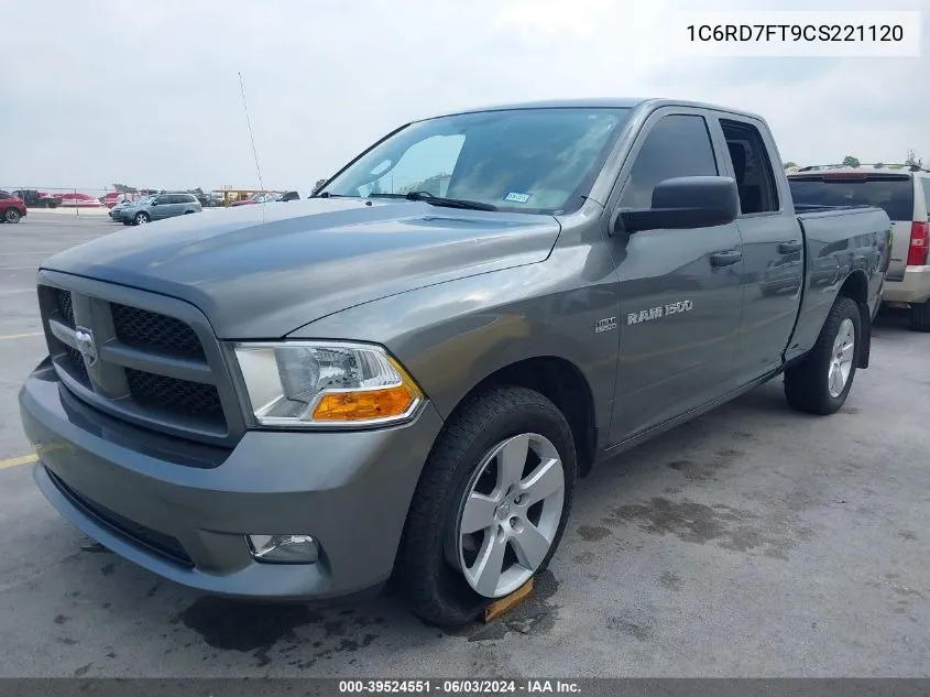 1C6RD7FT9CS221120 2012 Ram 1500 St