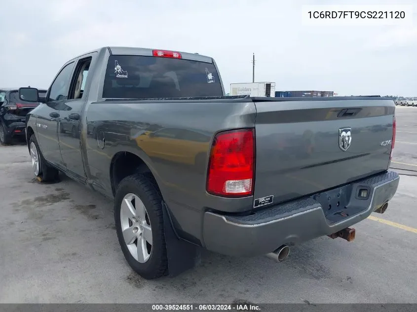 1C6RD7FT9CS221120 2012 Ram 1500 St