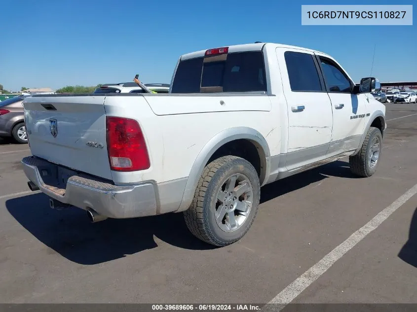 2012 Ram 1500 Laramie VIN: 1C6RD7NT9CS110827 Lot: 39689606