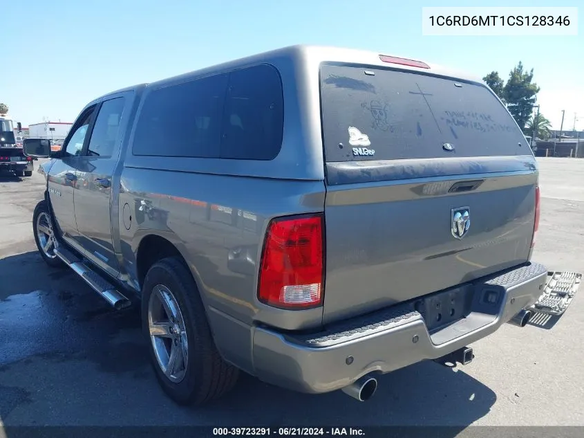 2012 Ram 1500 Sport VIN: 1C6RD6MT1CS128346 Lot: 39723291