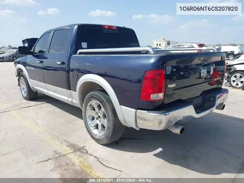 1C6RD6NT6CS207820 2012 Ram 1500 Laramie