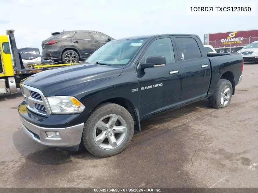 1C6RD7LTXCS123850 2012 Ram 1500 Slt