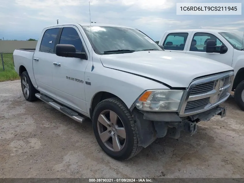 2012 Ram 1500 Slt VIN: 1C6RD6LT9CS211945 Lot: 39790321