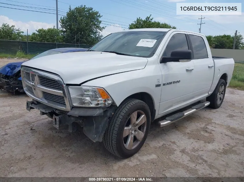 2012 Ram 1500 Slt VIN: 1C6RD6LT9CS211945 Lot: 39790321