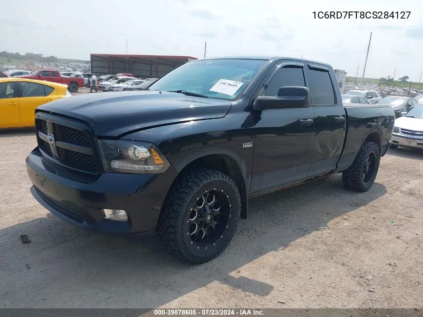 1C6RD7FT8CS284127 2012 Ram 1500 St