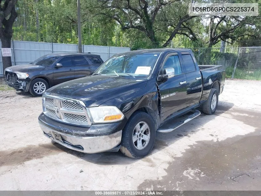 1C6RD6GP0CS225374 2012 Ram 1500 Slt