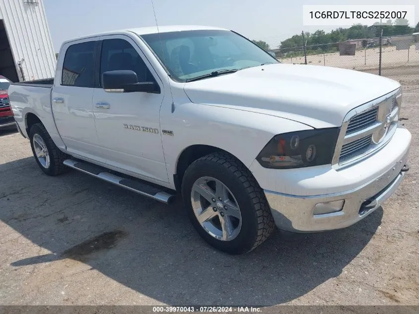 2012 Ram 1500 Slt VIN: 1C6RD7LT8CS252007 Lot: 39970043