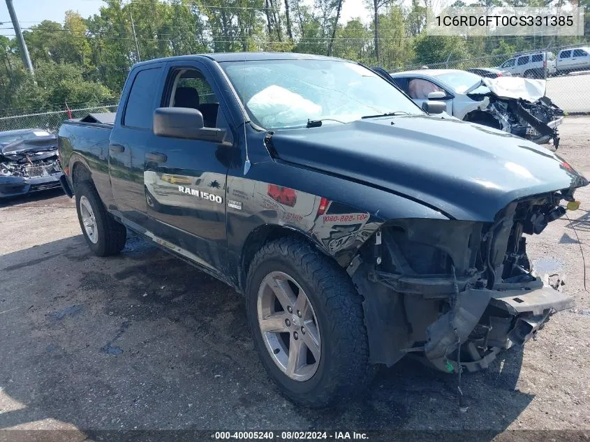 1C6RD6FT0CS331385 2012 Ram 1500 St