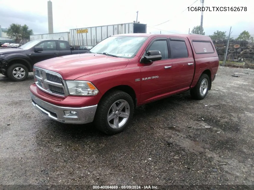 1C6RD7LTXCS162678 2012 Ram 1500 Slt